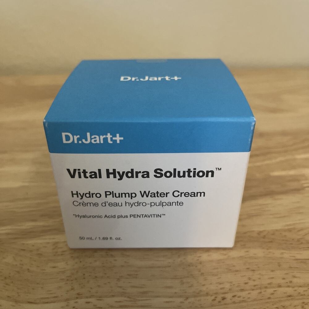 Dr.Jart+ Vital Hydra Solution Hydro Plump Water Cream 50mL Hyaluronic Acid NEW